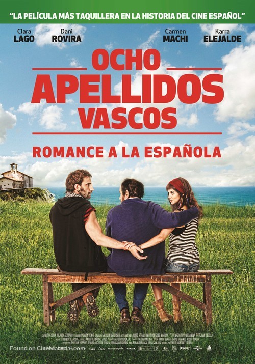 Ocho apellidos vascos - Mexican Movie Poster