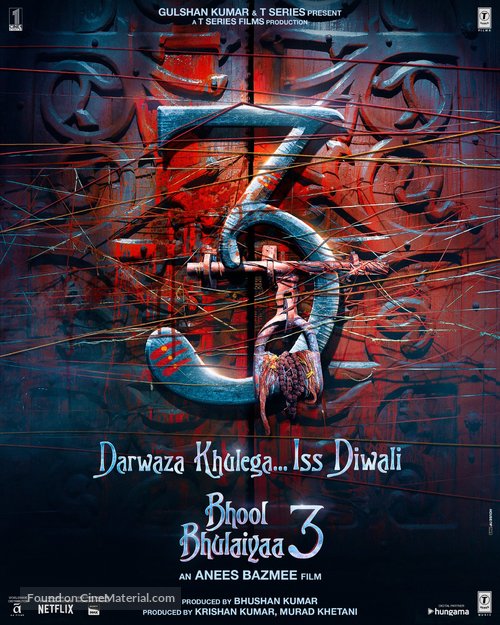 Bhool Bhulaiyaa 3 - Indian Movie Poster