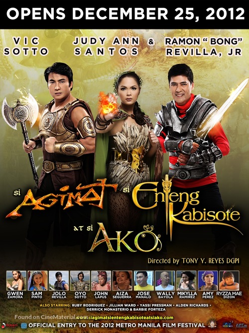 Si Agimat si Enteng Kabisote at si ako - Philippine Movie Poster