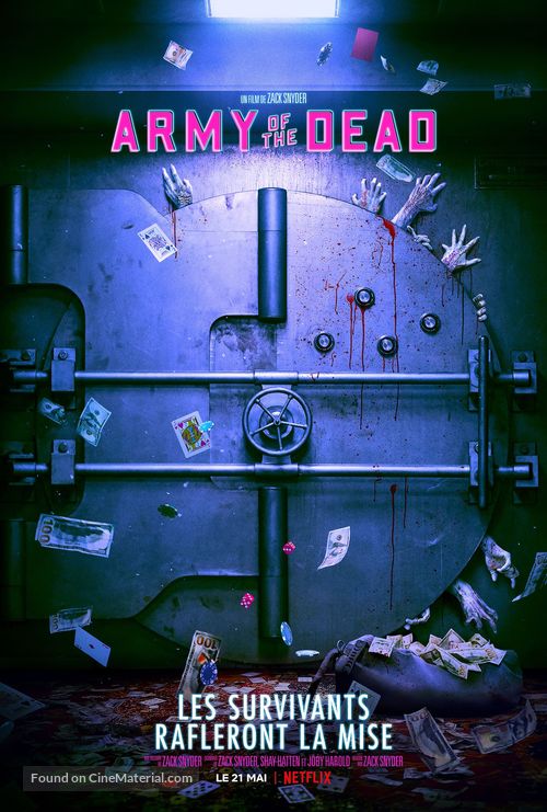 Army of the Dead - French Movie Poster