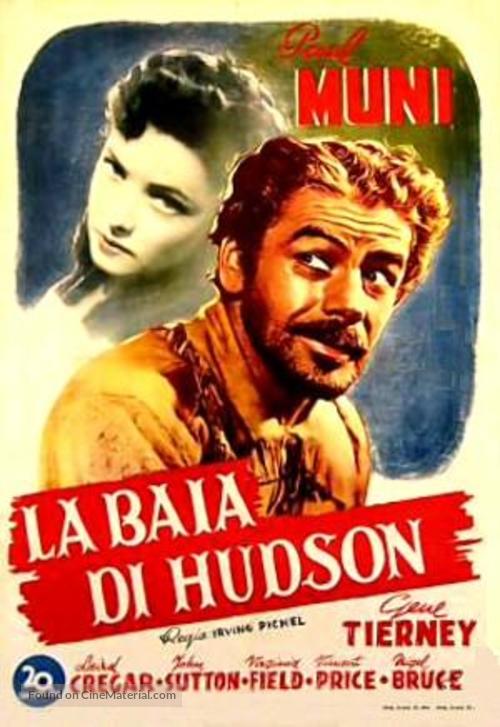 Hudson&#039;s Bay - Italian Movie Poster