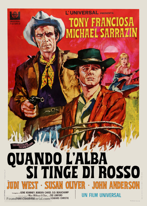 A Man Called Gannon - Italian Movie Poster