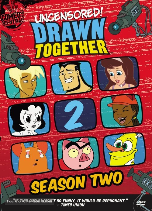 &quot;Drawn Together&quot; - DVD movie cover