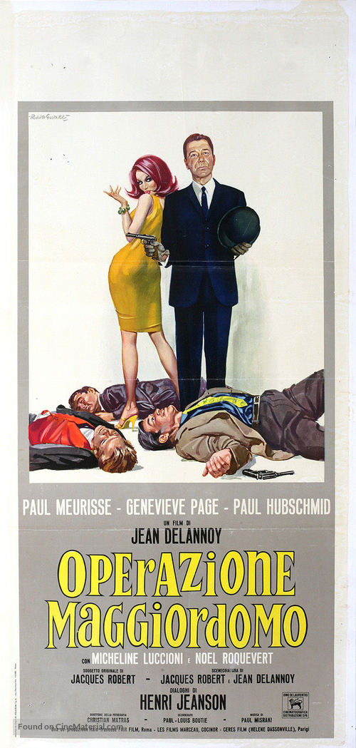 Le majordome - Italian Movie Poster
