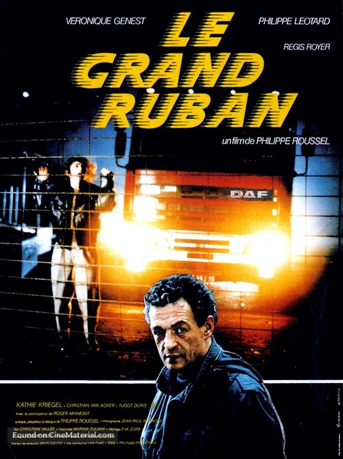 Le grand ruban (Truck) - French Movie Poster