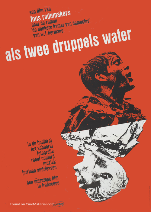 Als twee druppels water - Dutch Movie Poster