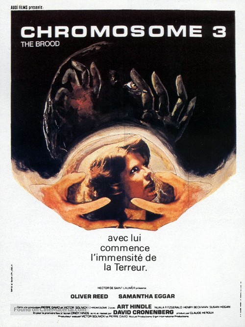 The Brood - French Movie Poster