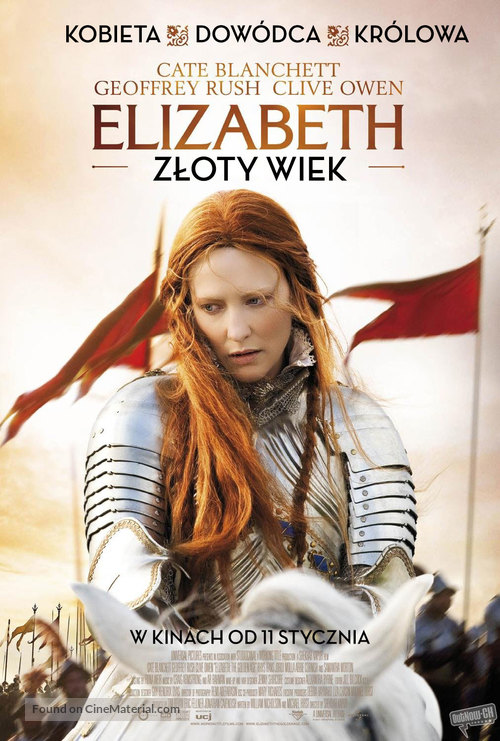 Elizabeth: The Golden Age - Polish Movie Poster