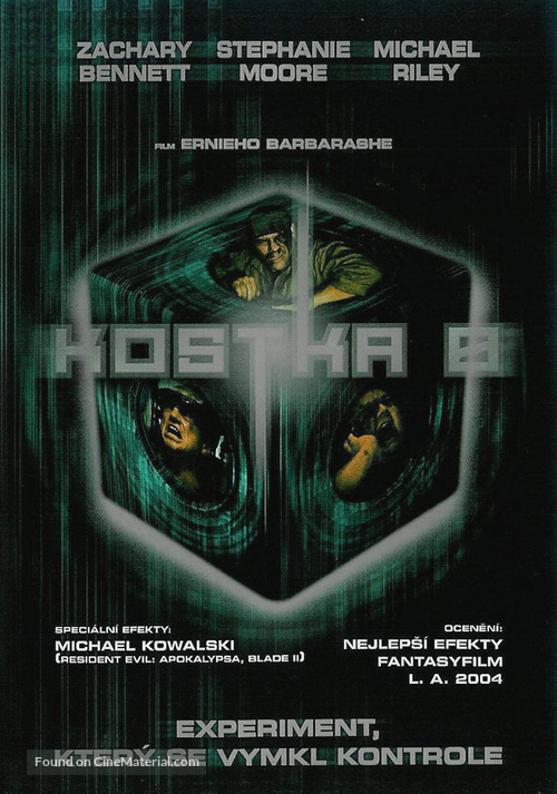 Cube Zero - Czech DVD movie cover