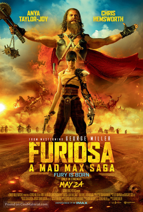 Furiosa: A Mad Max Saga - New Zealand Movie Poster