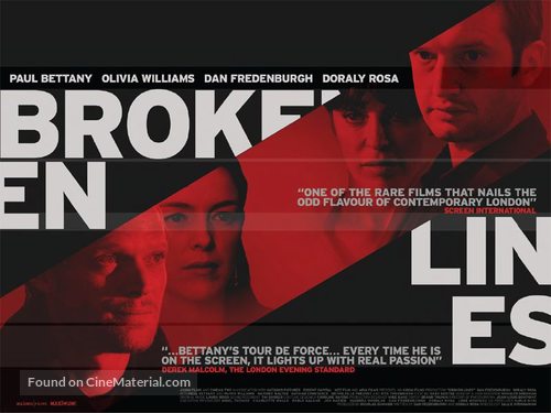Broken Lines - British Movie Poster