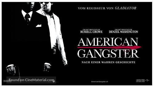 American Gangster - Swiss Movie Poster