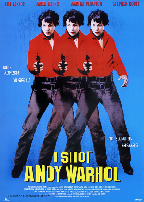 I Shot Andy Warhol - Danish Movie Poster