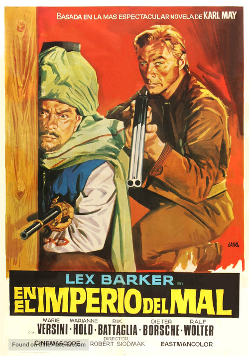 Schut, Der - Spanish Movie Poster