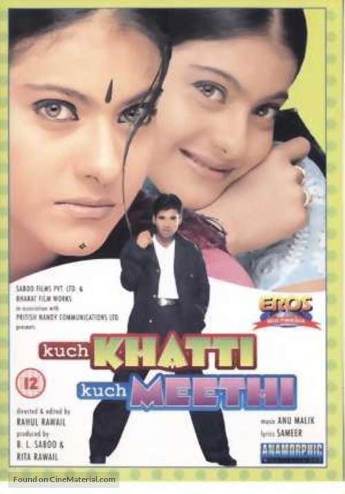 Kuch Khatti Kuch Meethi - British DVD movie cover