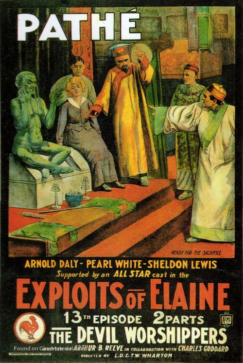 The Exploits of Elaine - Movie Poster
