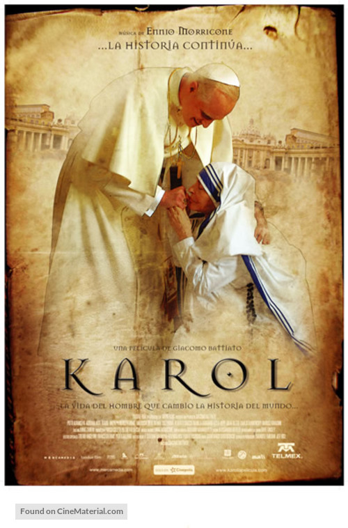 Karol, un Papa rimasto uomo - Mexican Movie Poster