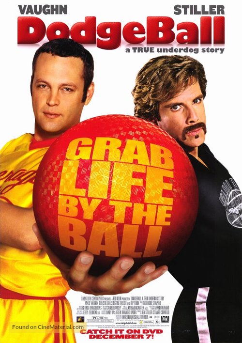 Dodgeball: A True Underdog Story - Video release movie poster