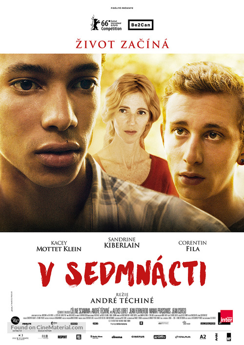 Quand on a 17 ans - Czech Movie Poster