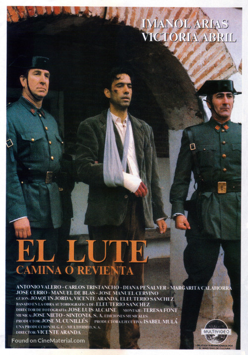 Lute: camina o revienta, El - Spanish Movie Poster