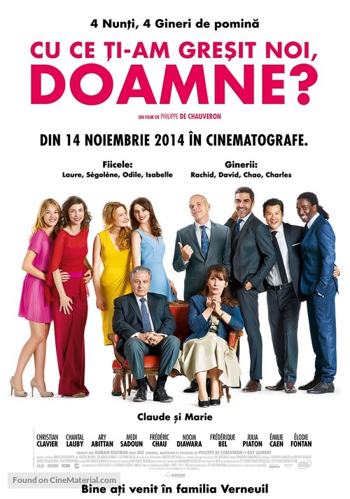 Qu&#039;est-ce qu&#039;on a fait au Bon Dieu? - Romanian Movie Poster