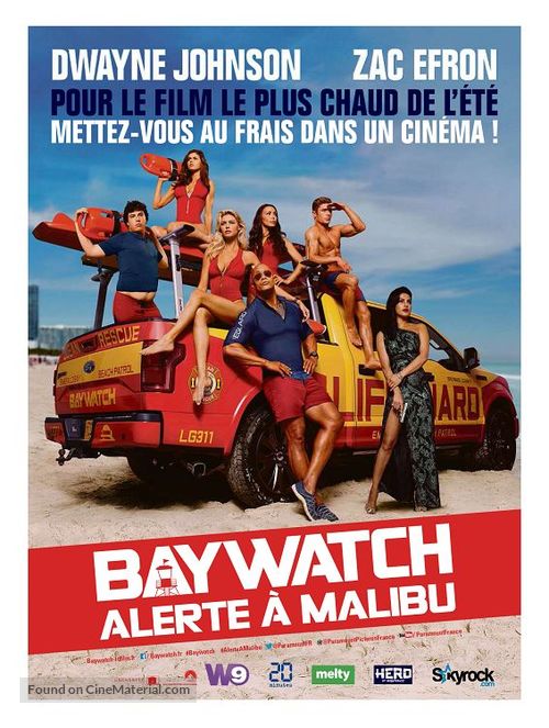 Baywatch - French Movie Poster