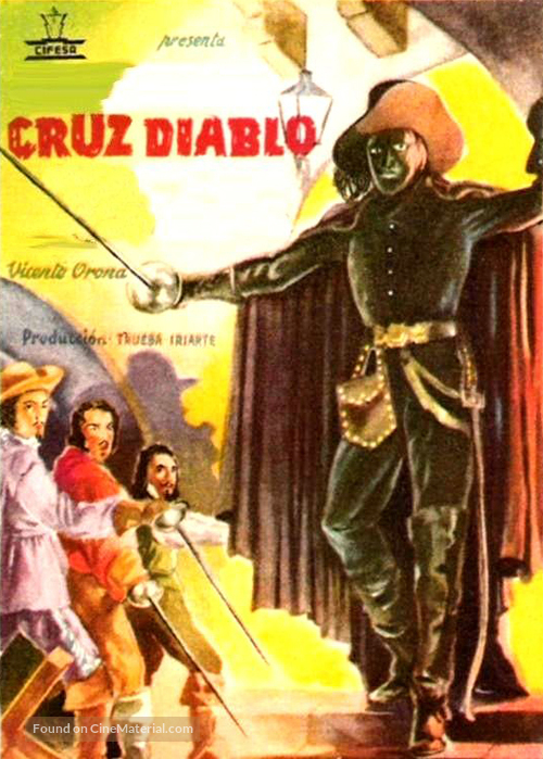 Cruz Diablo - Mexican Movie Poster