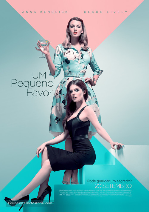 A Simple Favor - Portuguese Movie Poster