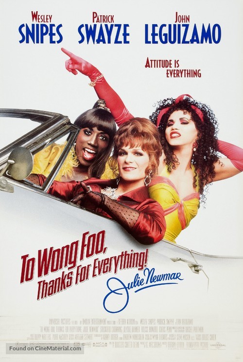 To Wong Foo Thanks for Everything, Julie Newmar - Movie Poster