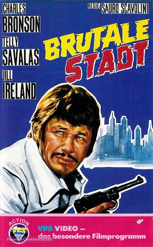 Citt&agrave; violenta - German VHS movie cover