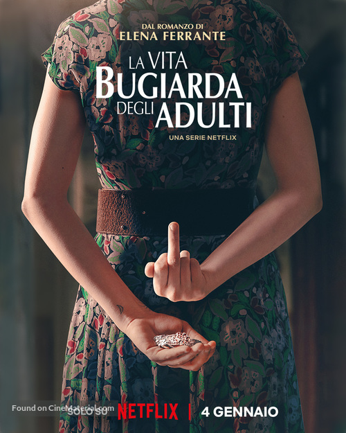 &quot;The Lying Life of Adults&quot; - Italian Movie Poster