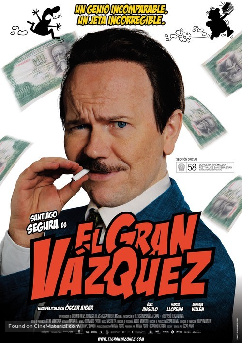 El Gran V&aacute;zquez - Spanish Movie Poster