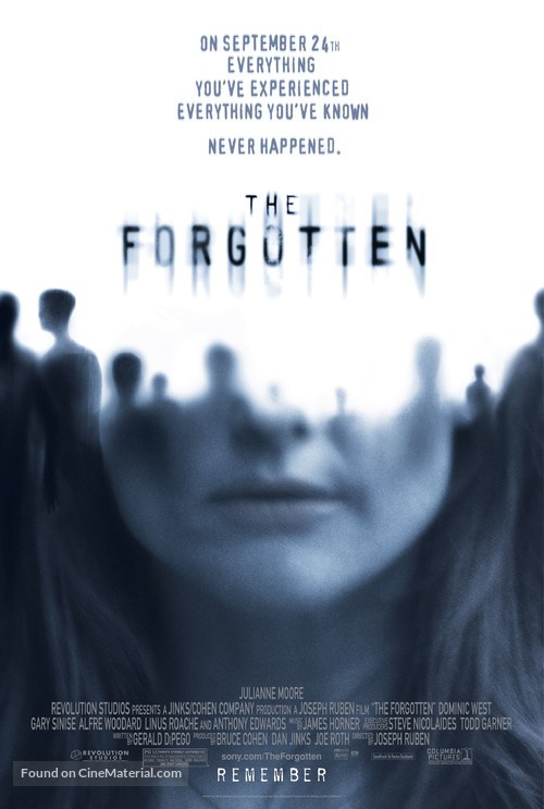 The Forgotten - Movie Poster