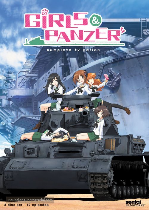 &quot;Girls und Panzer&quot; - DVD movie cover