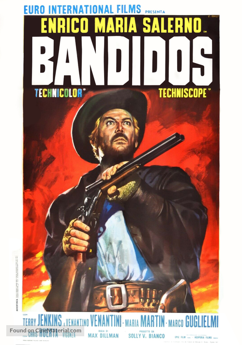 Bandidos - Italian Movie Poster