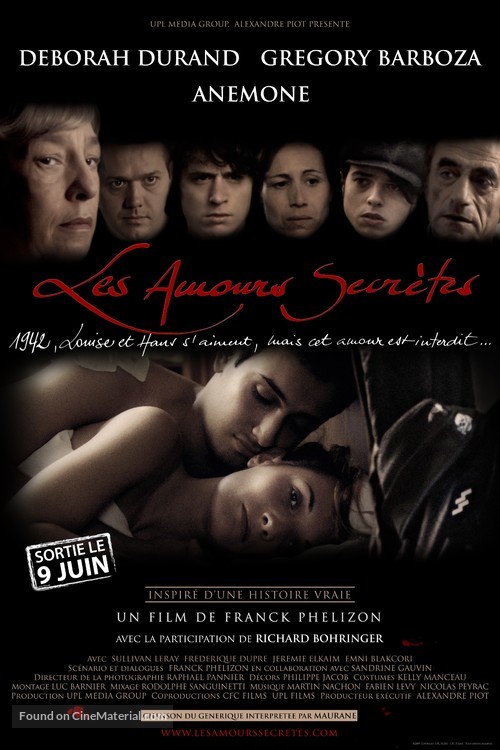 Les Amours Secr&egrave;tes - French Movie Poster