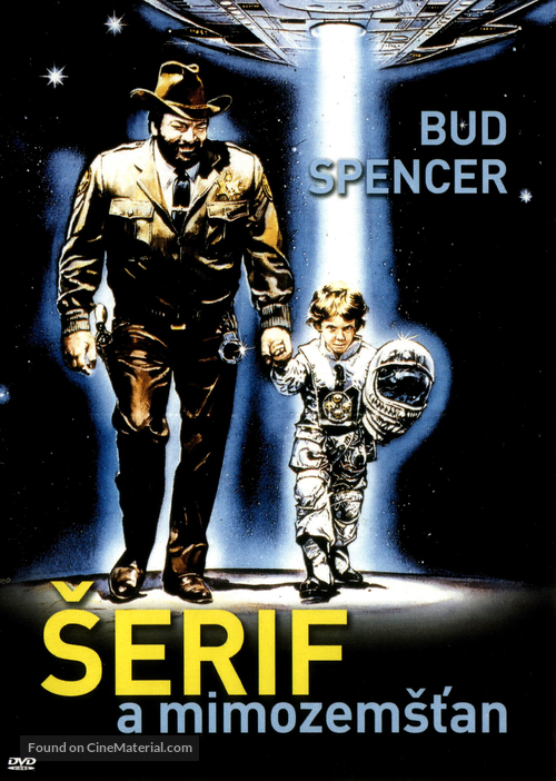 Uno sceriffo extraterrestre - poco extra e molto terrestre - Czech DVD movie cover