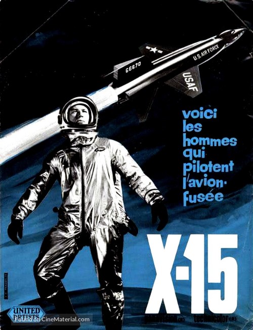 X-15 - French Movie Poster