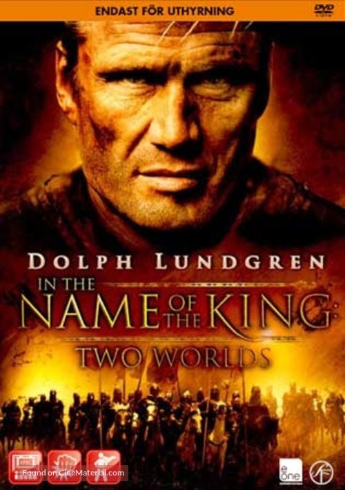 In the Name of the King: Two Worlds - Swedish DVD movie cover