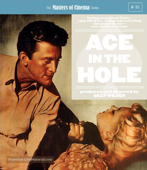 Ace in the Hole - British Blu-Ray movie cover