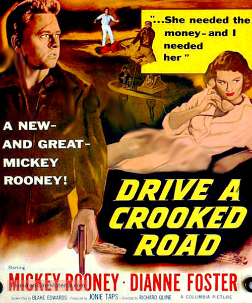 Drive a Crooked Road - Movie Poster
