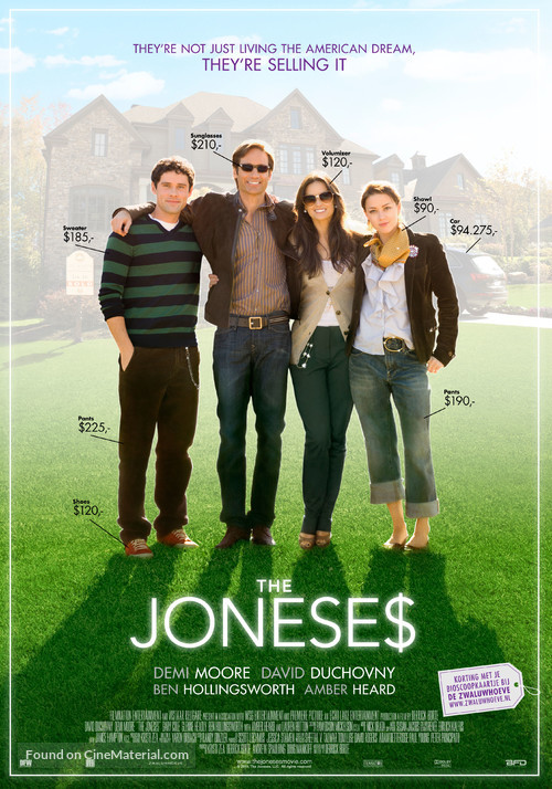 The Joneses - Dutch Movie Poster