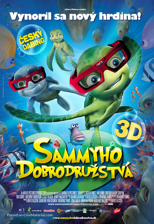 Sammy&#039;s avonturen: De geheime doorgang - Slovak Movie Poster
