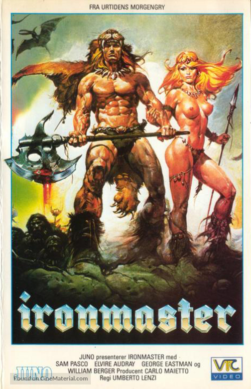 La guerra del ferro - Ironmaster - Swedish VHS movie cover