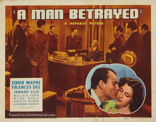 A Man Betrayed - Movie Poster