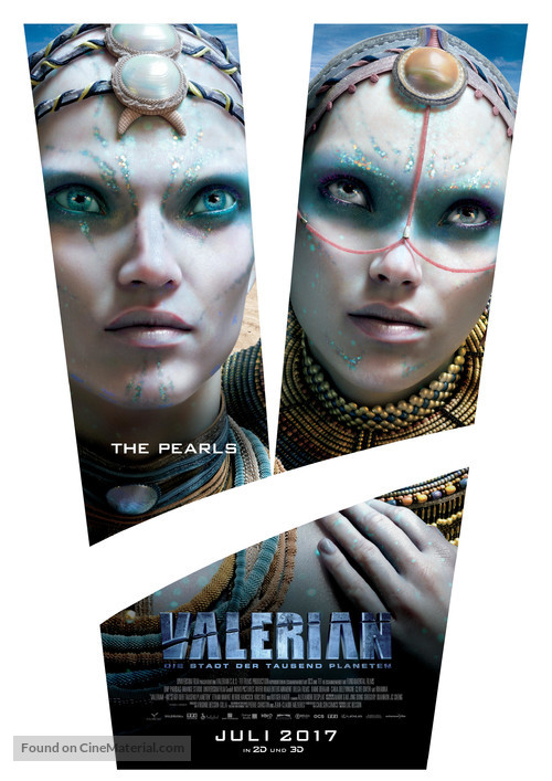 Valerian and the City of a Thousand Planets - German Movie Poster
