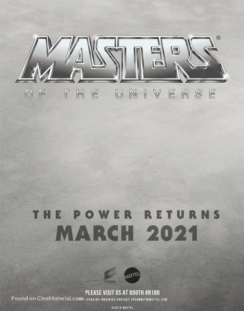 Masters of the Universe - Movie Poster