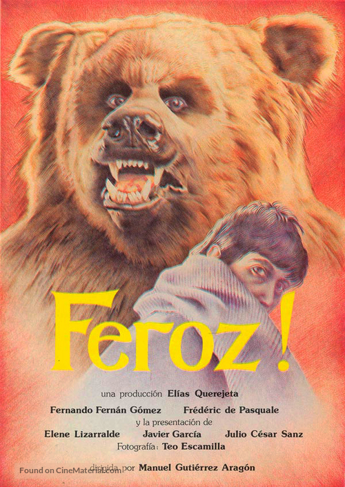 Feroz - Spanish Movie Poster