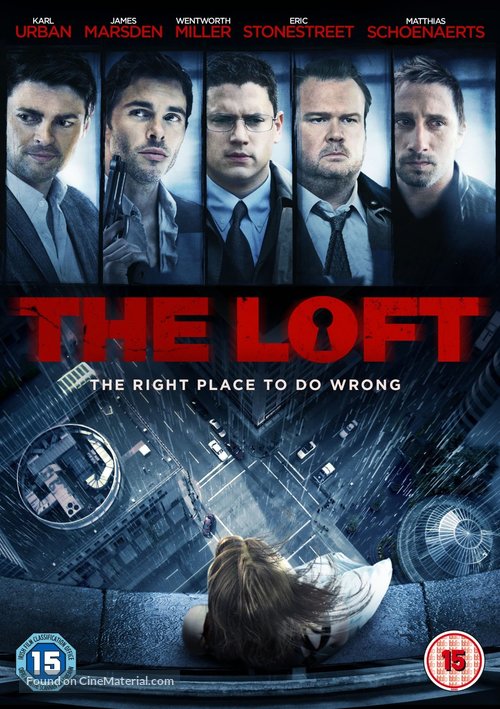 The Loft - British DVD movie cover