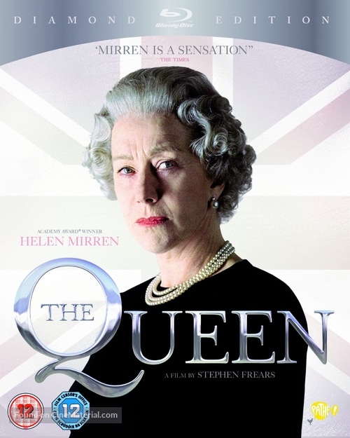 The Queen - British Blu-Ray movie cover